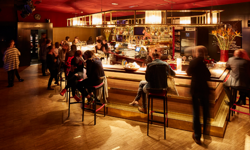 Bar des Clubs Moods in Zürich-West. (Foto: Moods)