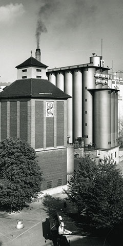 Hist. Fotografie, Brauerei Löwenbräu